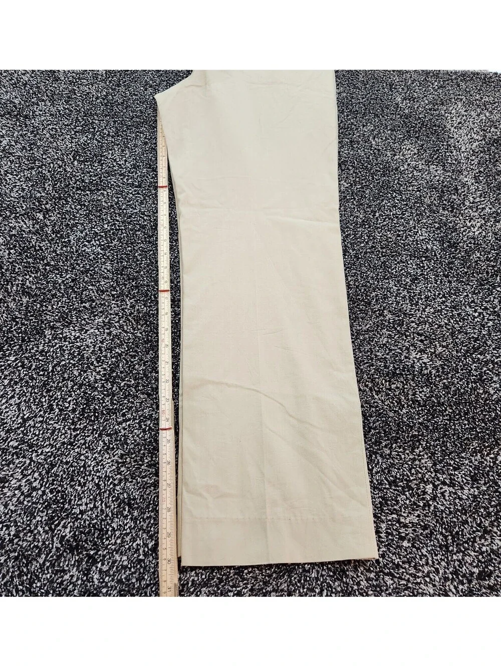 J.Crew Thompson Mens 34x32 Beige Khaki Chinos Cotton Blend Stretch Dress Pants